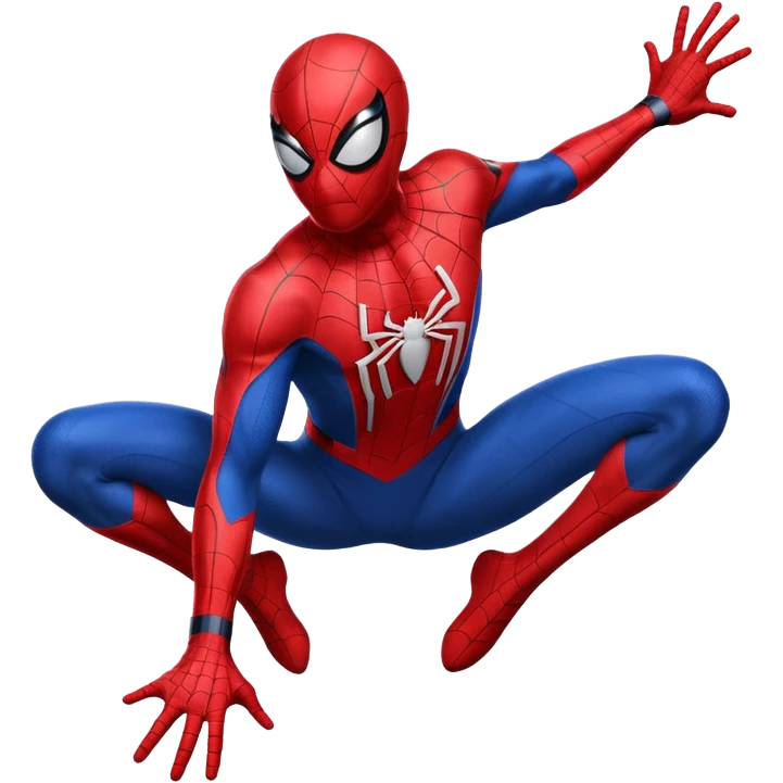 blue spider-man  emoji