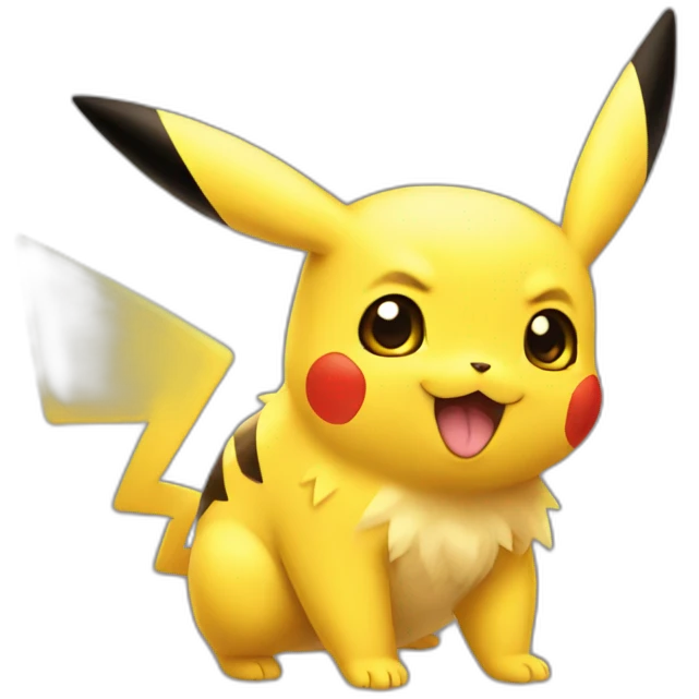 Pikachu iOS emoji