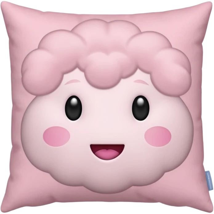 Light pink pillow emoji