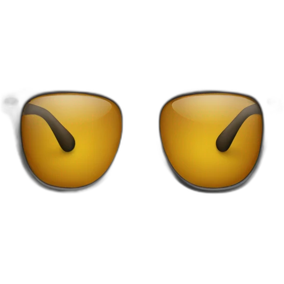 Thug glasses on emoji emoji