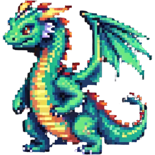 dragon with tiny wings emoji