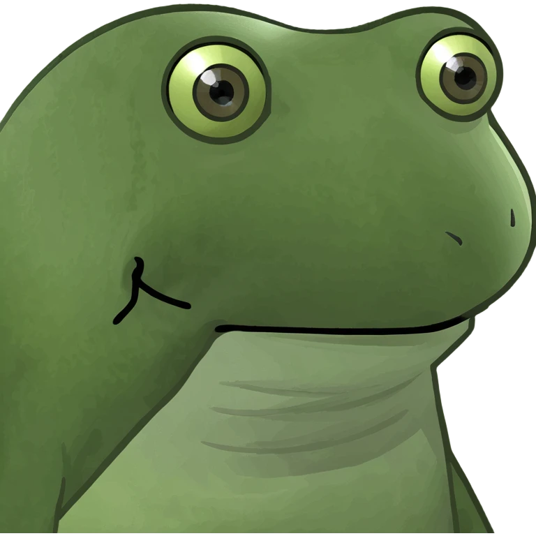 Frog like emoji
