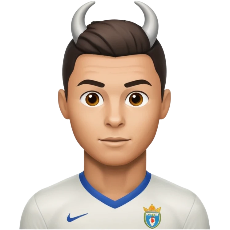 Cristiano Ronaldo qui ressemble à une chèvre  emoji