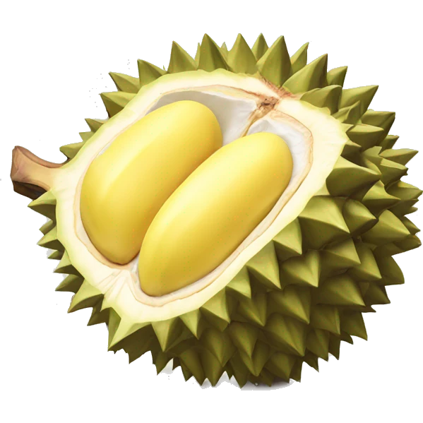 Durian fruit emoji