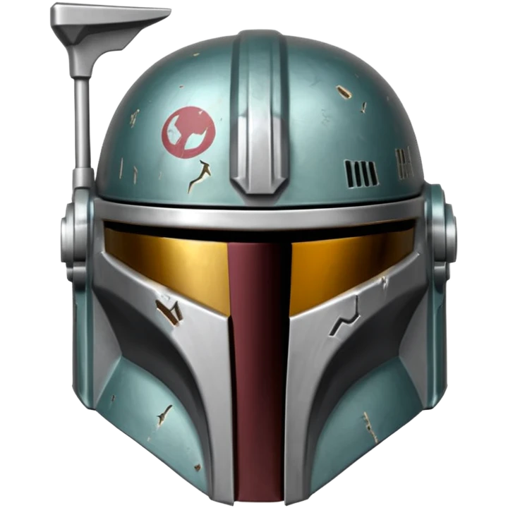 Mandalorian helmet emoji
