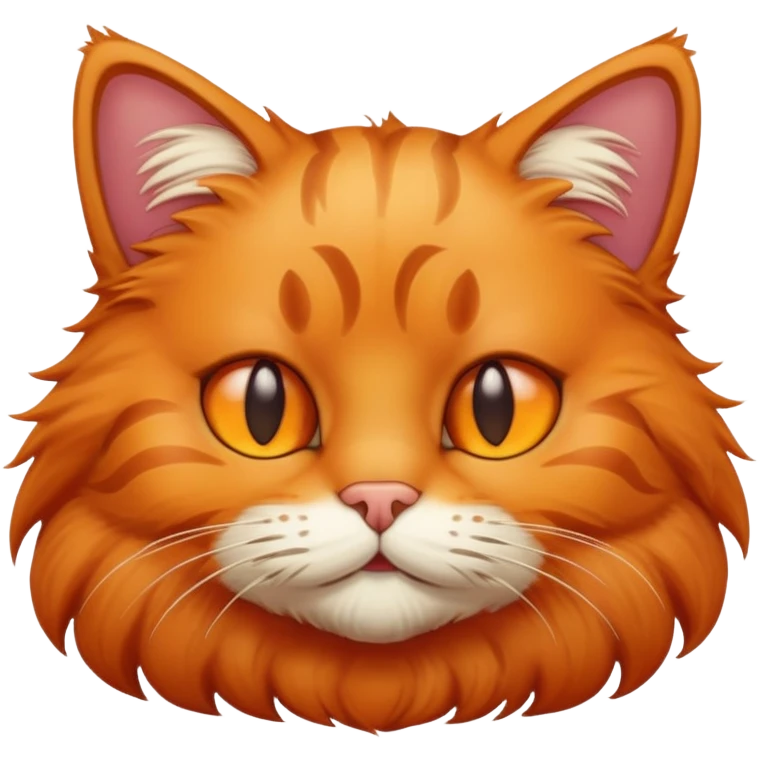 Cat Garfield emoji