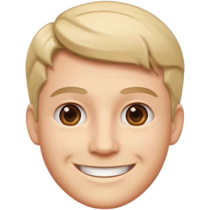 Barbie doll Ken Head emoji