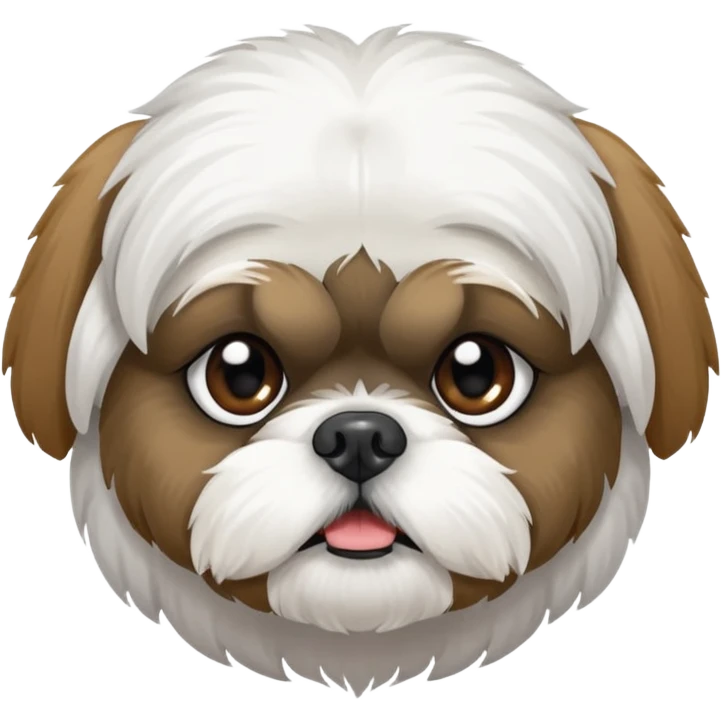 Shih Tzu dog poisoned emoji