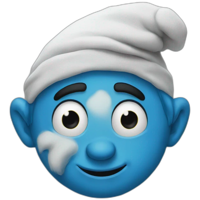 Smurf meme emoji
