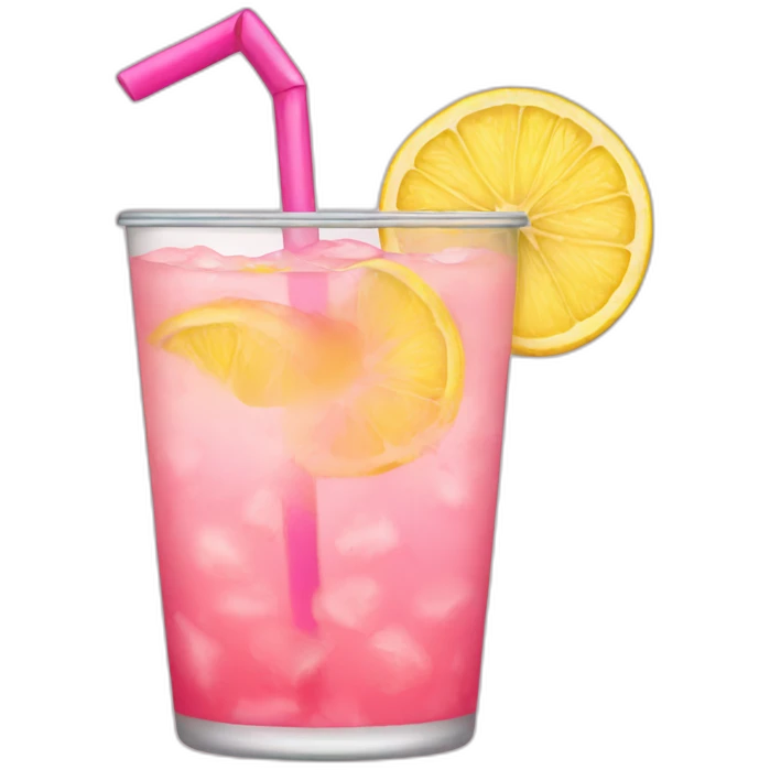 pink lemonade emoji