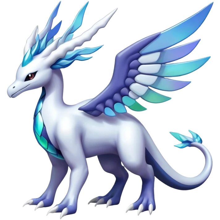 lugia-dialga-suicune-hybrid, full body emoji