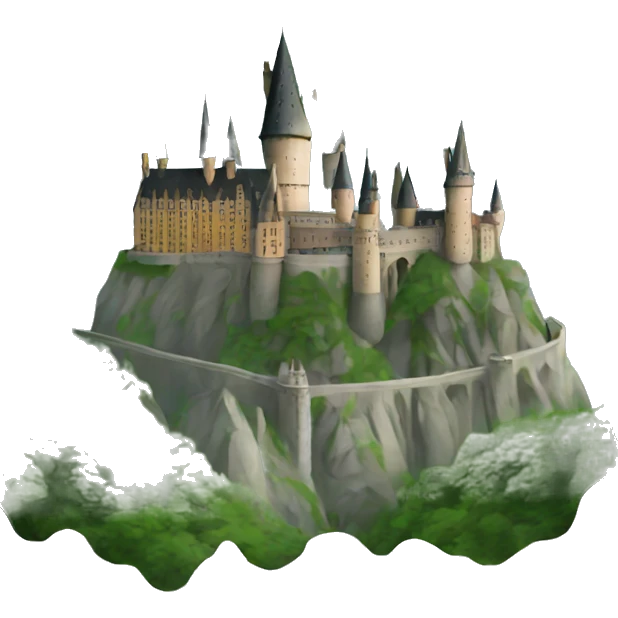 hogwarts scenery emoji