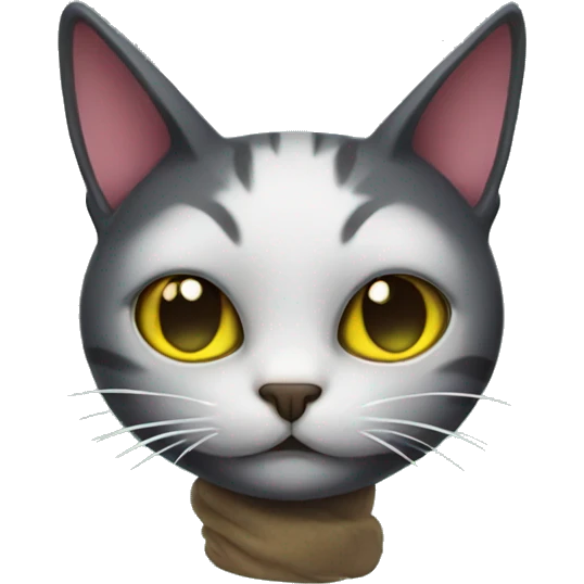Cat with witch head  emoji