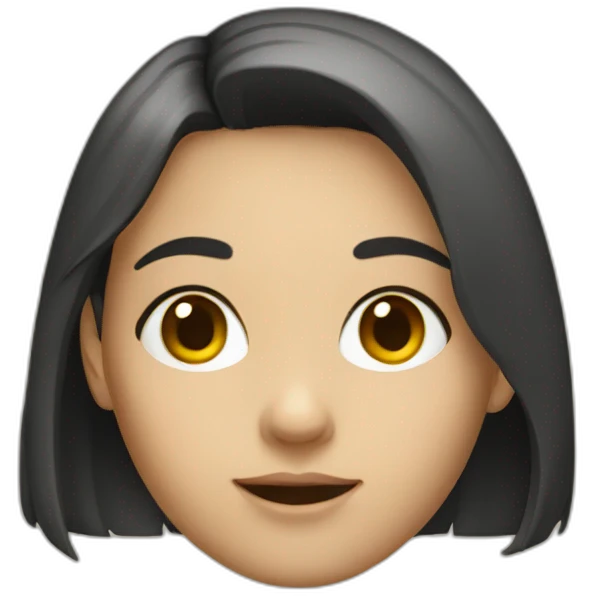 Ai girl head emoji