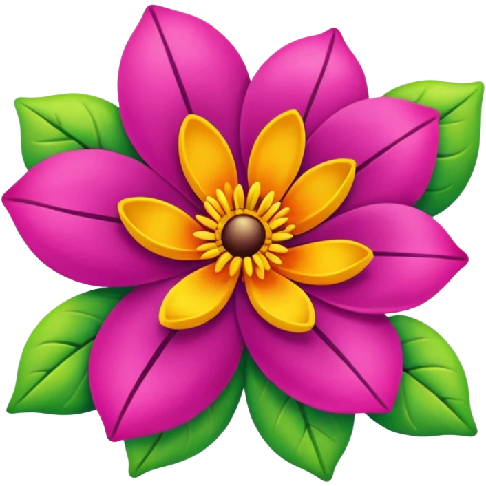 Tangled flower emoji emoji