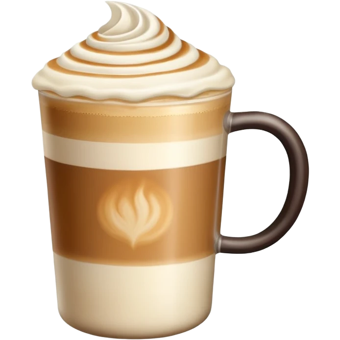 creamy color coffe Latte  emoji