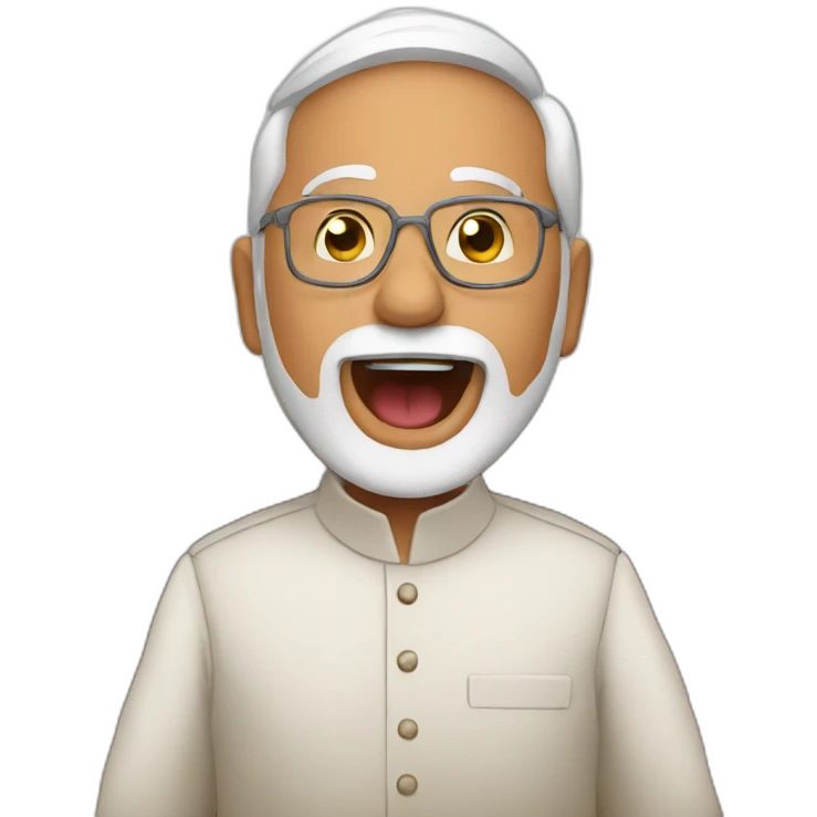 Modi-singing emoji