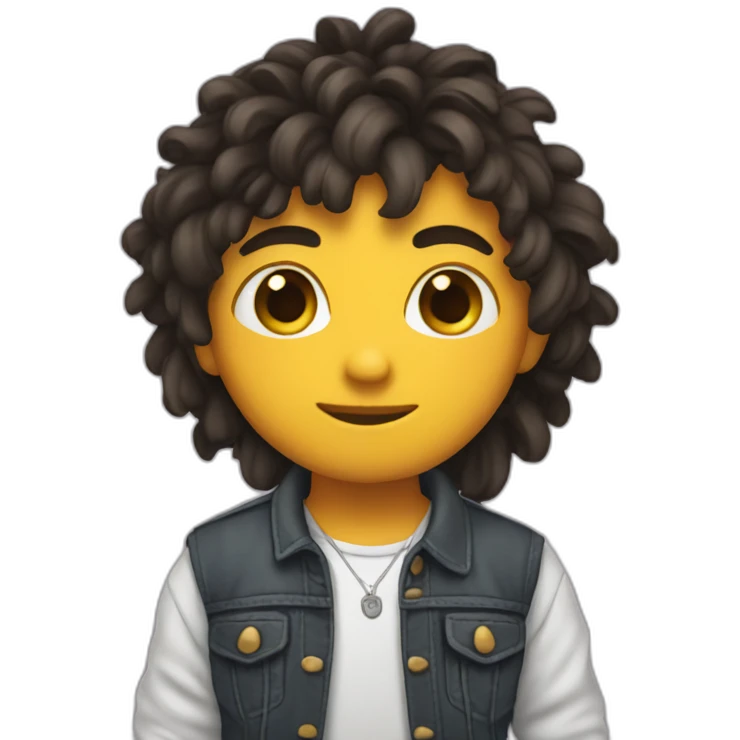 Cute scunk emoji