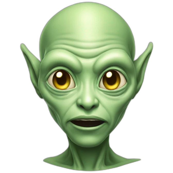 Alien qui tue un alien emoji