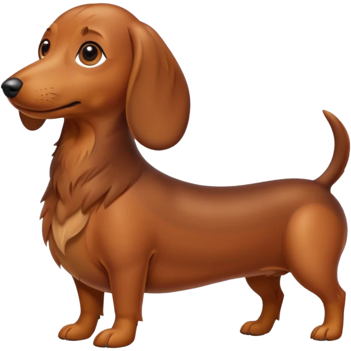 Wiener dog emoji
