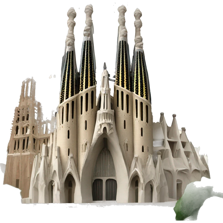 sagrada familia church emoji