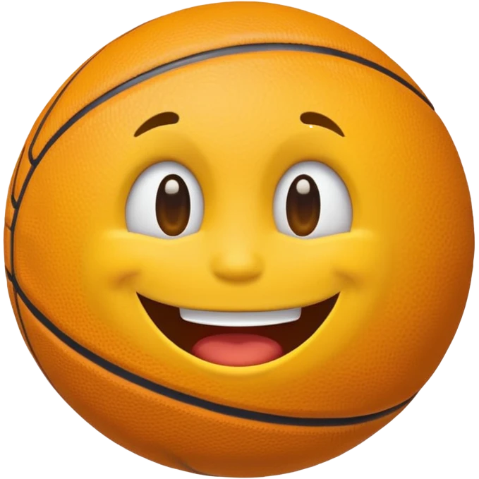 Emoji playing basketball  emoji