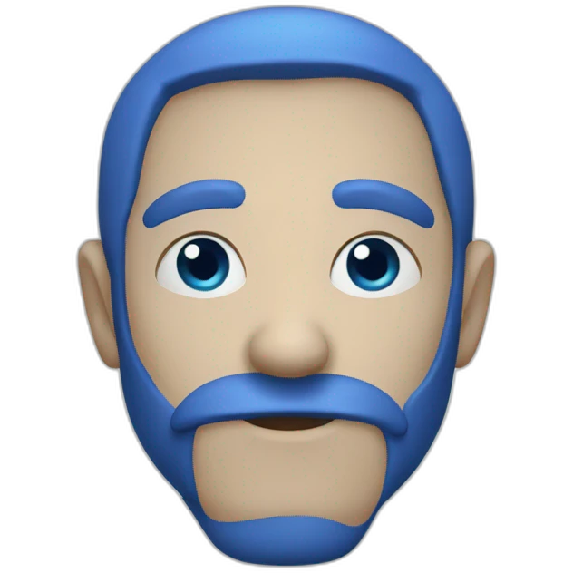blue circle emoji
