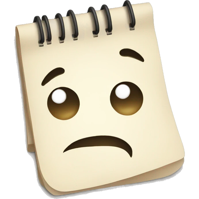 NOTEPAD emoji