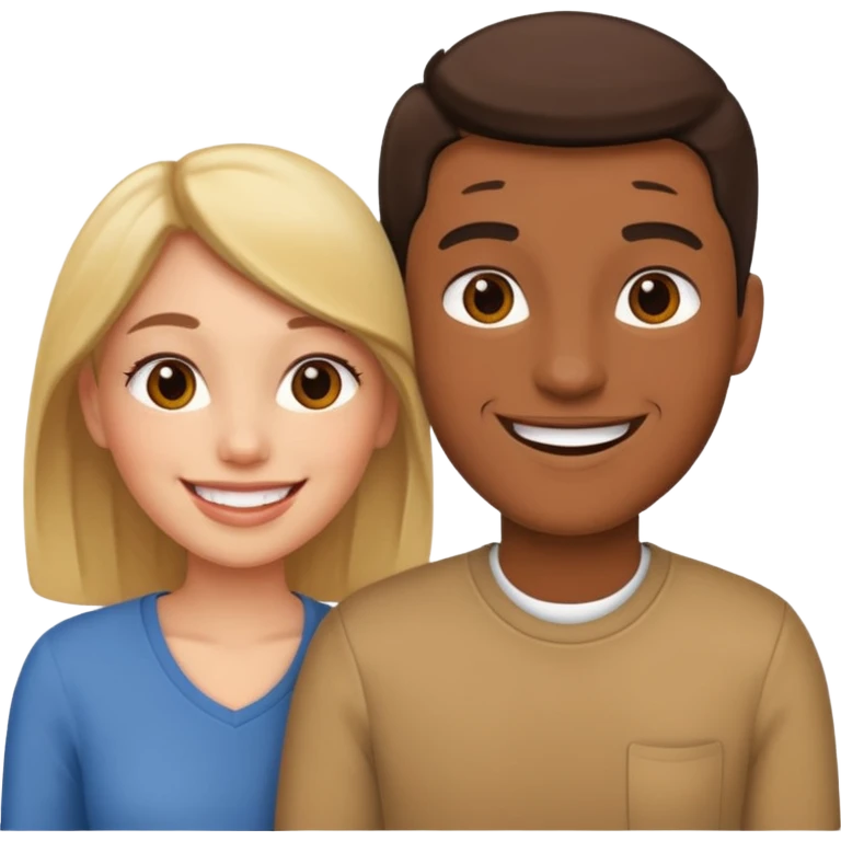 Happy couple emoji