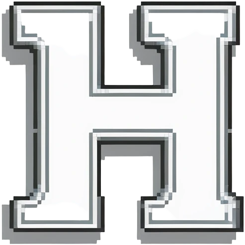 letters BLK in black western font with silver outline emoji