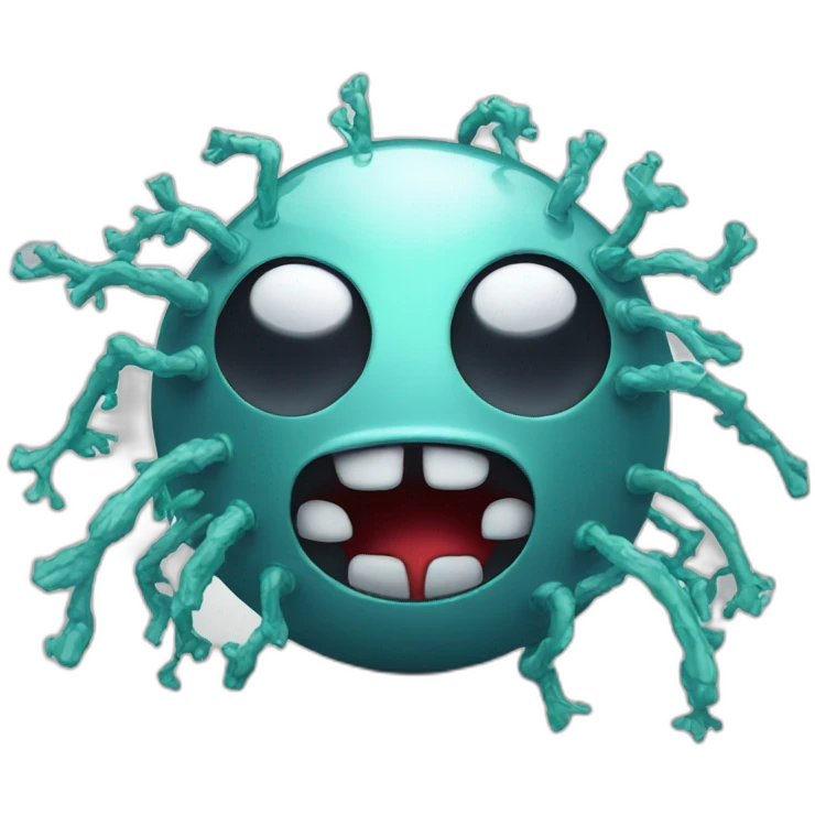 computer virus emoji