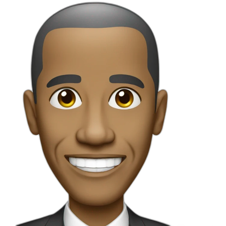 white-obama emoji