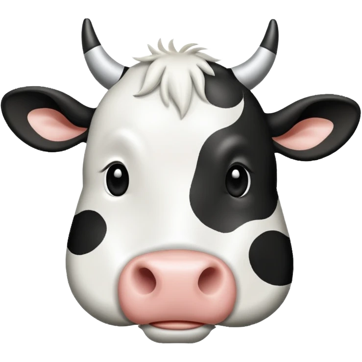 cow print pattern emoji
