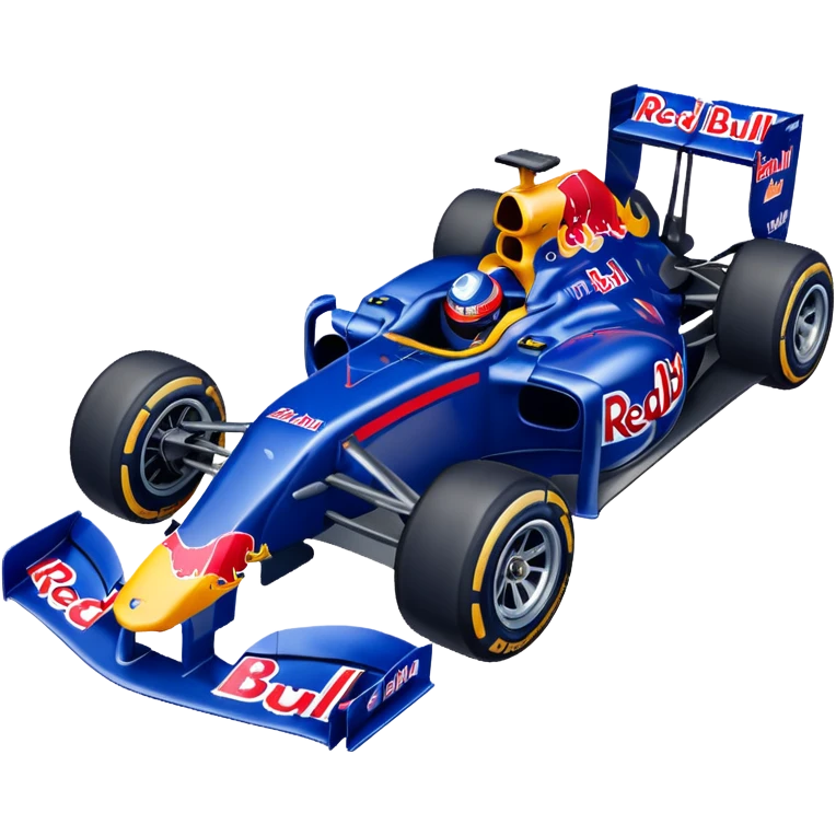 Crea emojis de carro red bull emoji