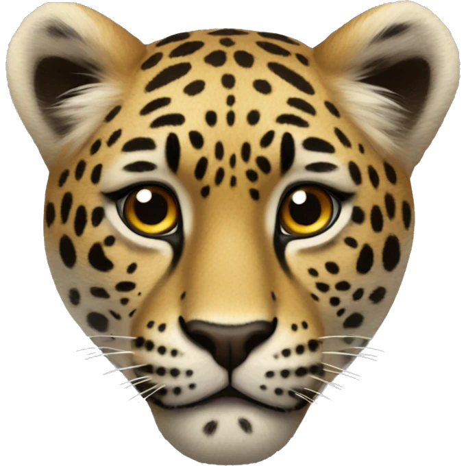 Corazón de leopardo emoji