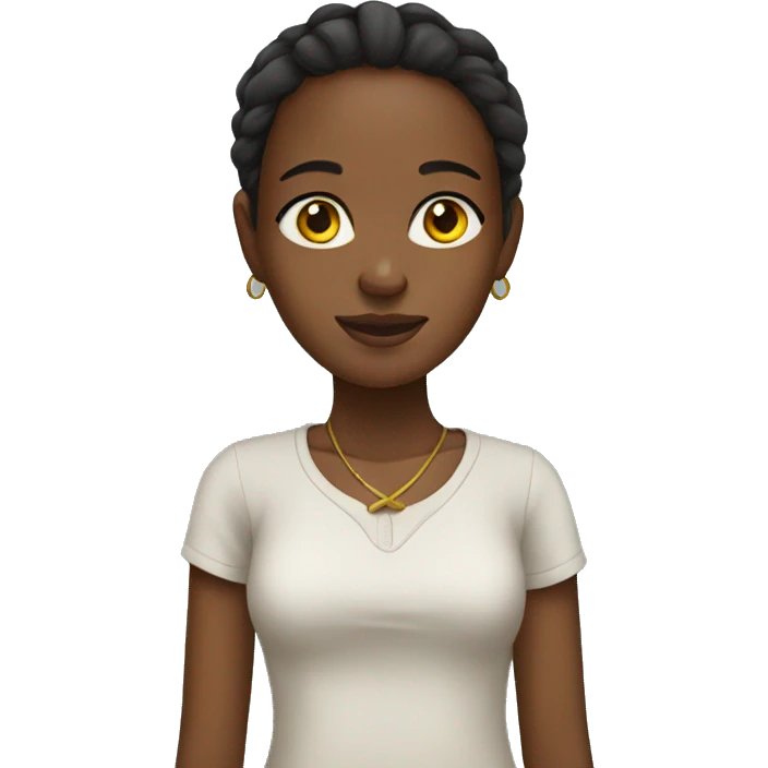 Ethiopian girl  emoji