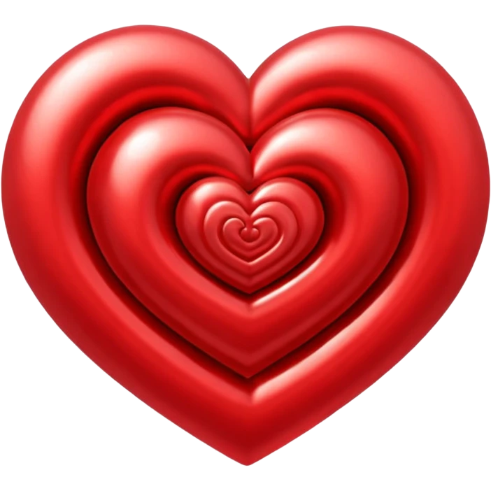 spiral twirl heart emoji