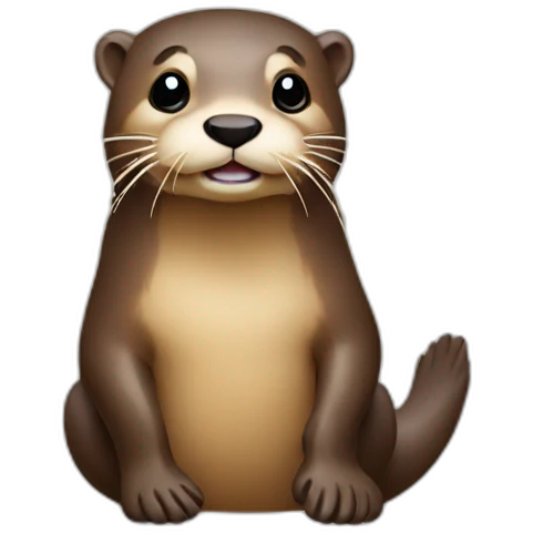 otter beer emoji
