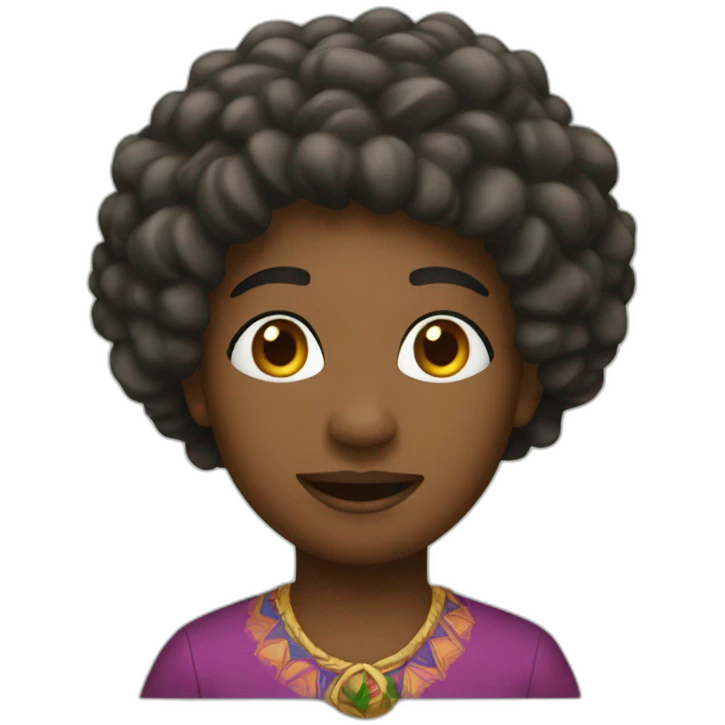 Noël africain emoji