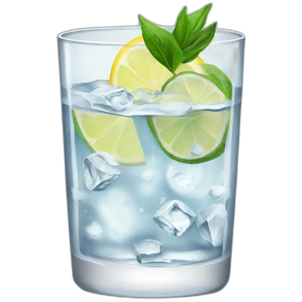 gin tonic emoji