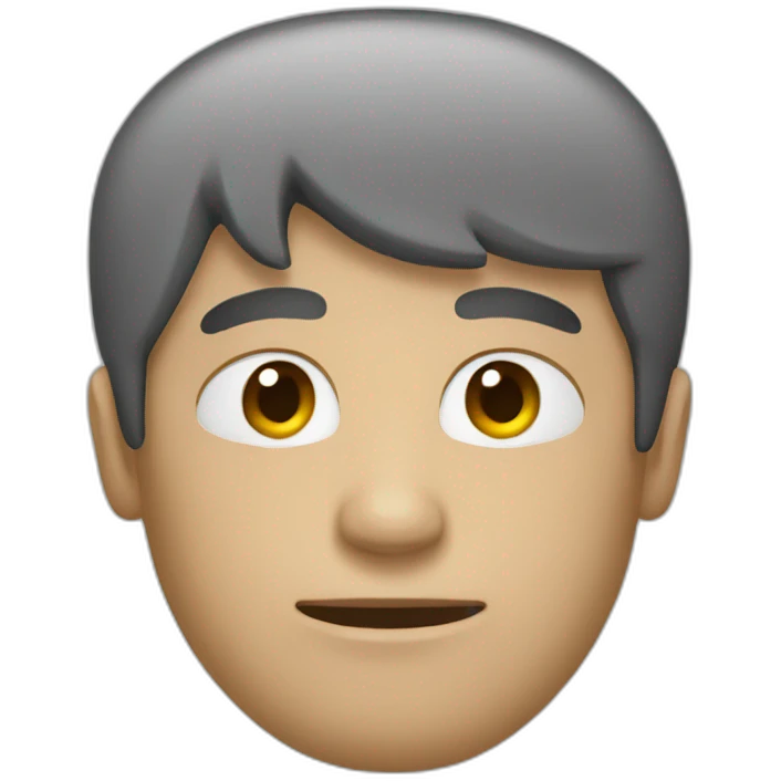 A man without face emoji