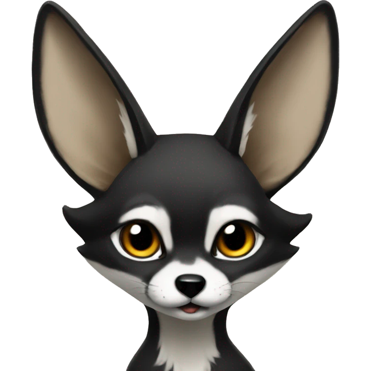 black fennec say GG emoji