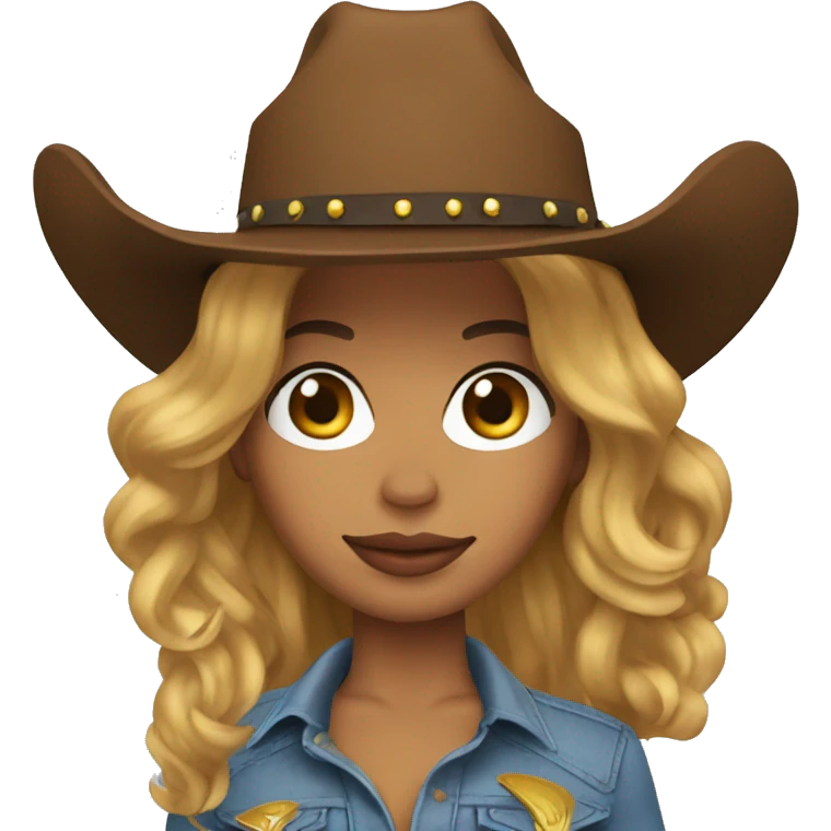 beyonce cowboy emoji