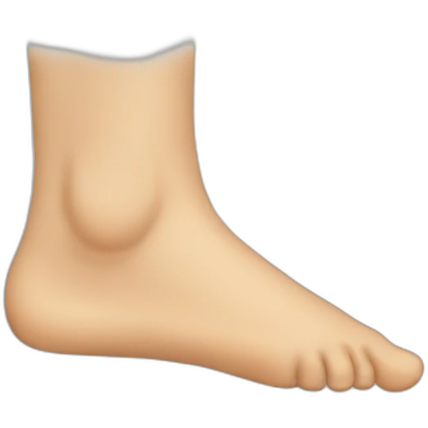 Foot emoji