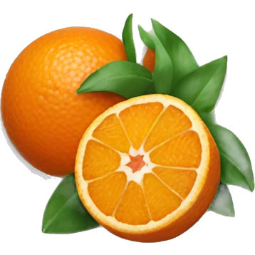 Clementine plate  emoji