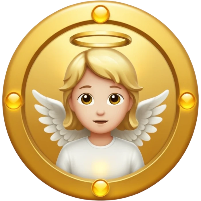 Angel halo emoji