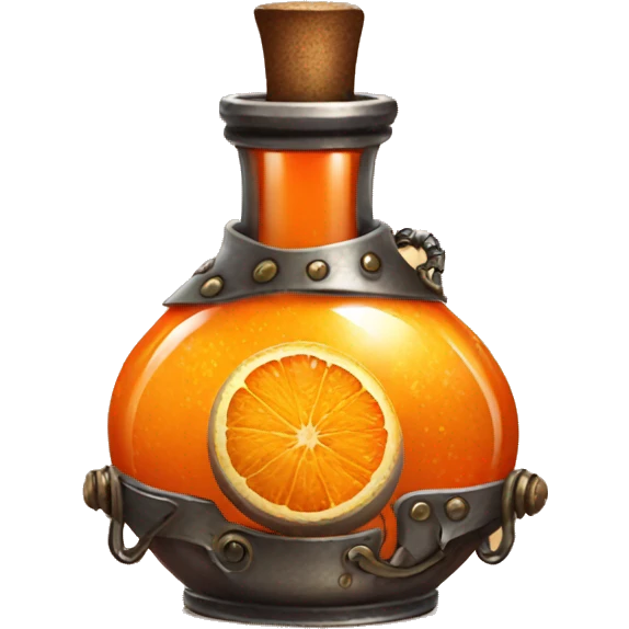 orange magical steampunk potion emoji