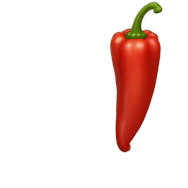 three red peppers emoji