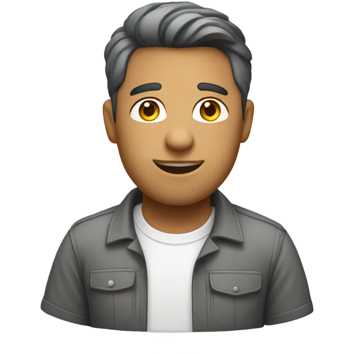 office worker with tshirt emoji