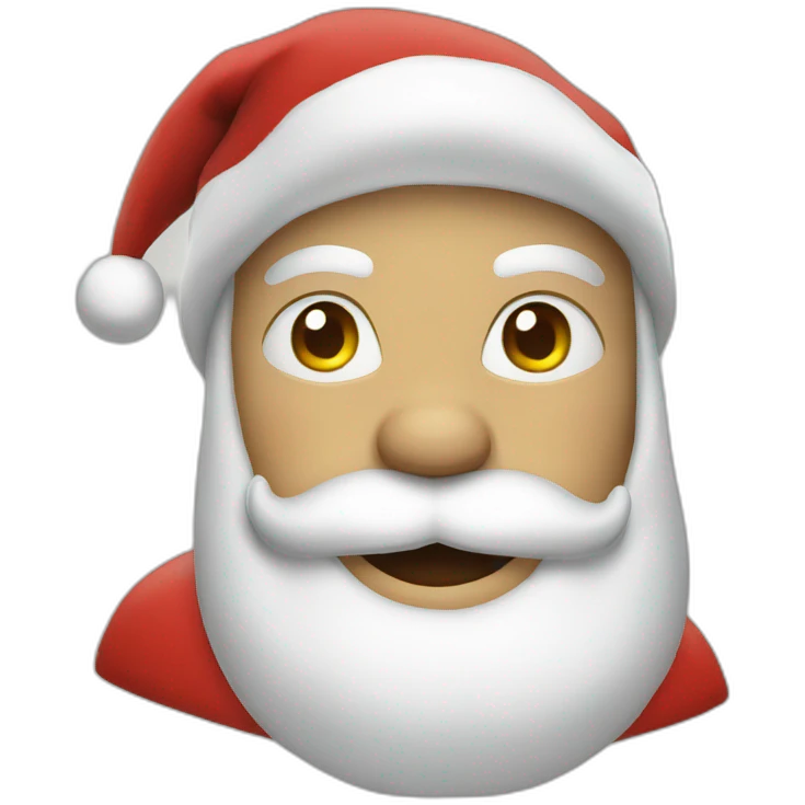 Santa emoji